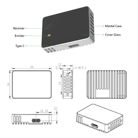 SYNEXENS CS20_ToF image sensor|3D perception|Solid-state LiDAR